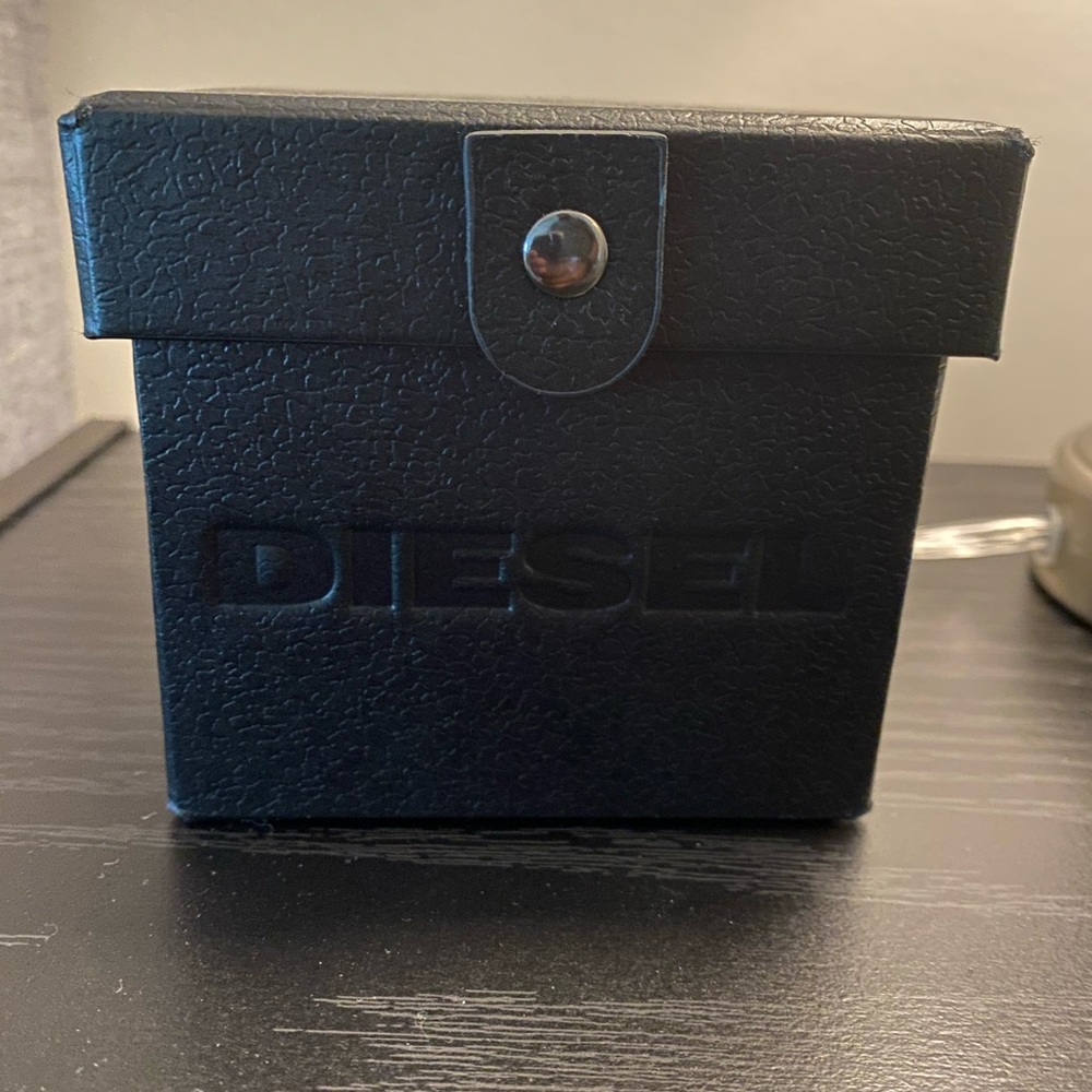 Brand New Diesel Watch With Leather Band